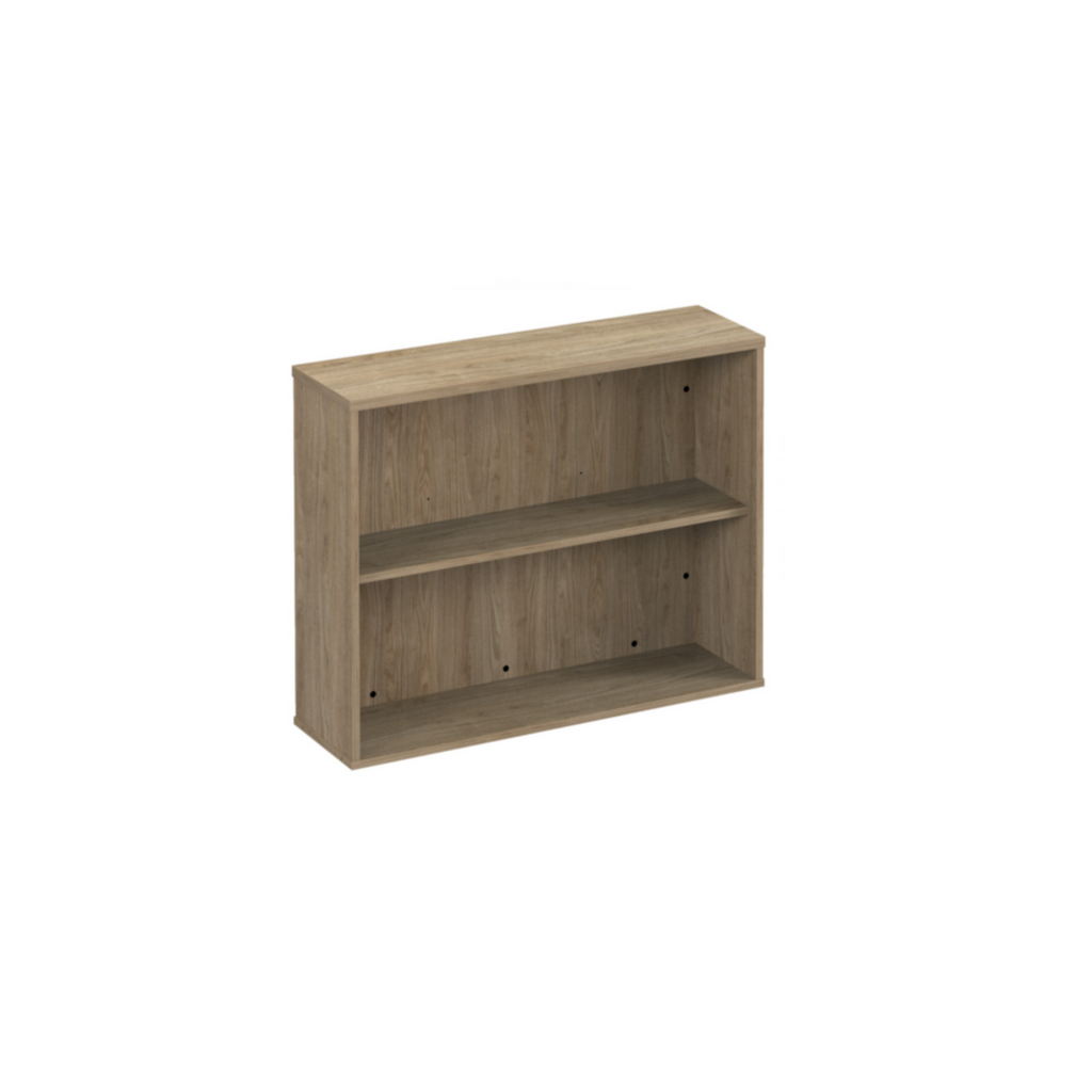 Picture of Anson executive surface mounted bookcase - barcelona walnut